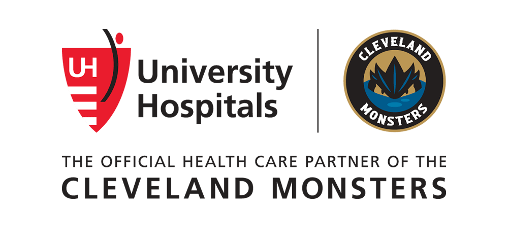 The official health care partner of The Cleveland Monsters